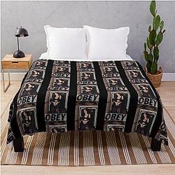 Lauren Jauregui - OBey Throw Blanket