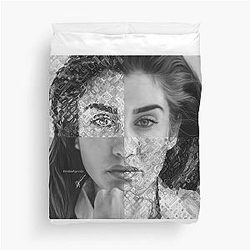 Lauren Jauregui Digital Painting Duvet Cover