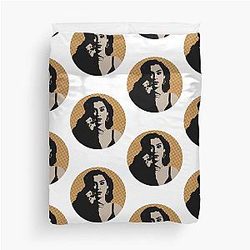 Lauren Jauregui Pop Art Duvet Cover