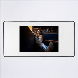 Lauren Watkins Grace Lauren Watkins Mouse Pads