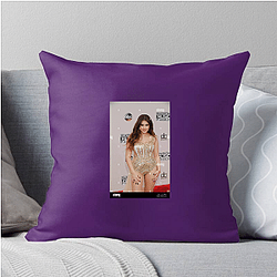 Content Creator Icon Lauren Giraldo Pillows Cover