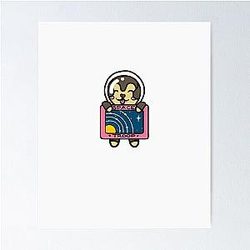 LaurenzSide Space Troop Poster