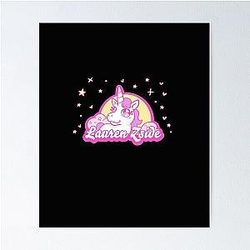 LaurenzSide Unicorn Dreams Poster