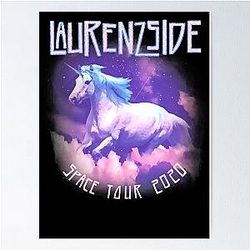 Laurenzside retro Poster