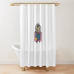 LaurenzSide Space Troop Shower Curtain