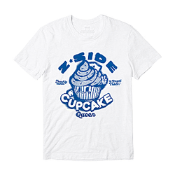 Cupcake Queen Vintage White T-shirt