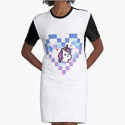  LaurenzSide Graphic T-Shirt Dress