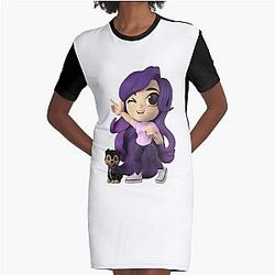  LaurenzSide Graphic T-Shirt Dress