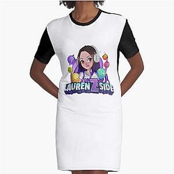  LaurenzSide Graphic T-Shirt Dress