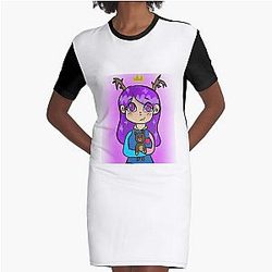  LaurenzSide Graphic T-Shirt Dress