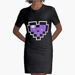  LaurenzSide Graphic T-Shirt Dress