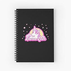 LaurenzSide Unicorn Dreams Spiral Notebook