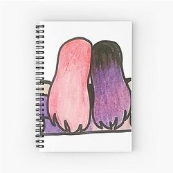  LaurenzSide Spiral Notebook