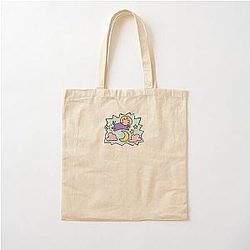 LaurenzSide Pup Art  Cotton Tote Bag