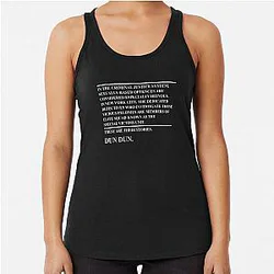 law & order svu Racerback Tank Top