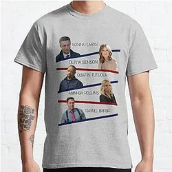 Law & Order SVU Team Classic T-Shirt