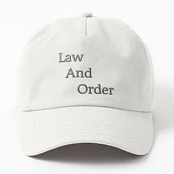 Law and Order Silver Dad Hat