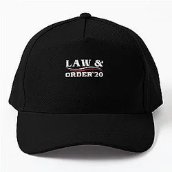 Law and Order 2020 - Trump Reelection Campaign Baseball Cap