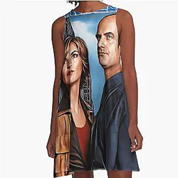 Benson & Stabler Law and Order: SVU A-Line Dress