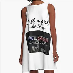 Law and Order Organized Crime A-Line Dress