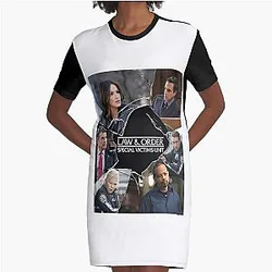 Law and Order SVU Crack Poster   	 Graphic T-Shirt Dress