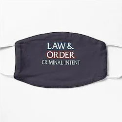 Day Gift For Law And Order Gifts For Movie Fan Flat Mask