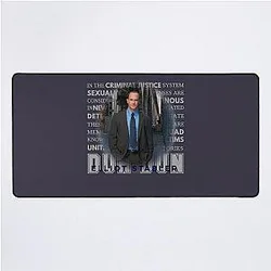 Gift Idea Law And Order Christmas Holiday Desk Mat