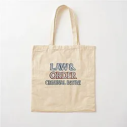 Day Gift For Law And Order Gifts For Movie Fan Cotton Tote Bag