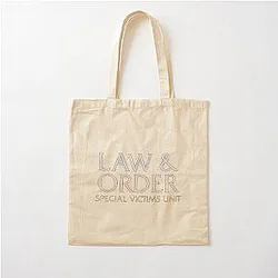 Law and Order SVU Cotton Tote Bag