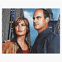 Benson & Stabler Law and Order: SVU Jigsaw Puzzle