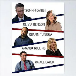 Law & Order SVU Team Poster