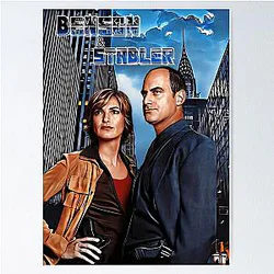 Benson & Stabler Law and Order: SVU Poster