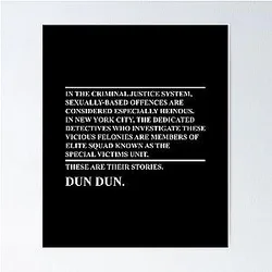 law & order svu Poster