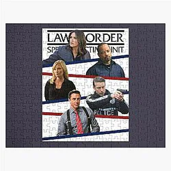 Vintage Retro Law And Order Gifts Movie Fans Jigsaw Puzzle