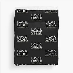 Law and Order SVU Duvet Cover