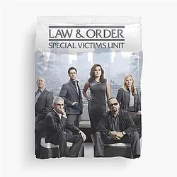 Law & Order SVU Team Duvet Cover
