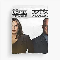 Law & Order - Organized Crime (2021) Movie Duvet Cover