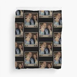 Law and Order Benson and Stabler Duvet Cover