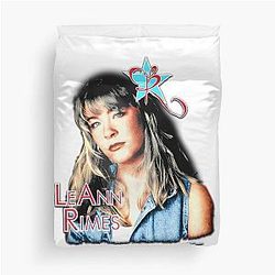 1996 LeAnn Rimes Vintage One Way Ticket Duvet Cover