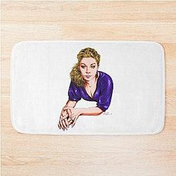 LeAnn Rimes - Illustration by Paul Cemmick Bath Mat