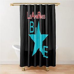 1996 LeAnn Rimes Vintage Rain Shower Curtain