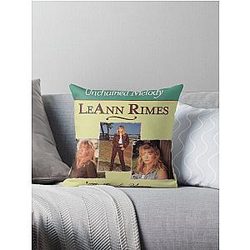 LeAnn Rimes Unchained Melody Early Years Throw Pillow