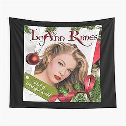 LeAnn Rimes a Wonderful World Tapestry