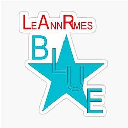 1996 LeAnn Rimes Vintage Sticker