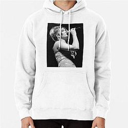 LeAnn Rimes BW Photograph Pullover Hoodie