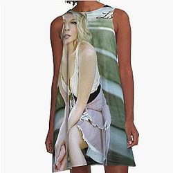LeAnn Rimes A-Line Dress