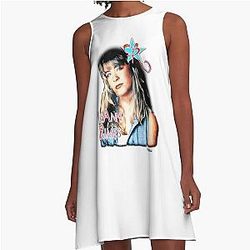 1996 LeAnn Rimes Vintage One Way Ticket A-Line Dress