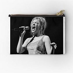 LeAnn Rimes BW Photograph Zipper Pouch