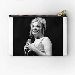 LeAnn Rimes - BW Photograph Zipper Pouch