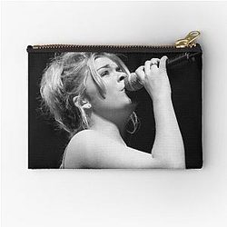 LeAnn Rimes BW Photograph Zipper Pouch